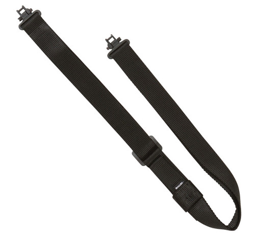Sling Web 1.25" Blk QuickAdj W/Swivels