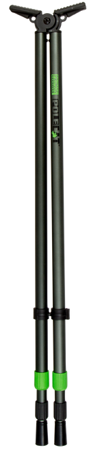 Primos 65483 Pole Cat  Shooting Stick, Tall, Black Aluminum, 25-62"