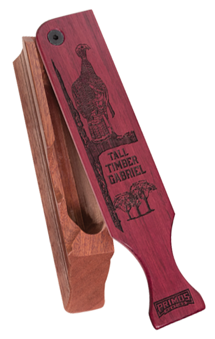 Primos 2915 Tall Timber Gabriel Box Call Attracts Turkeys Natural Wood