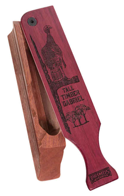 Primos 2915 Tall Timber Gabriel Box Call Attracts Turkeys Natural Wood