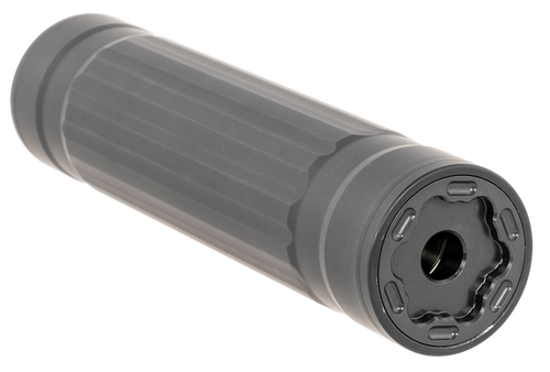 Bushmaster 0091002BLK Muta BM30  30 Cal 1.50" Diameter Black Stainless Steel 5/8"-24 tpi