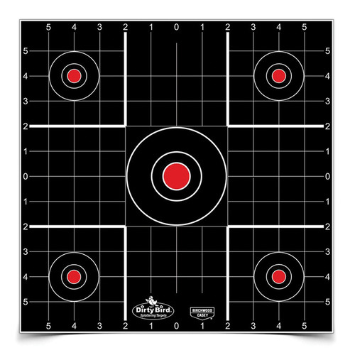 Dirty Bird 12" Sight-In 5-Bulls 12pk