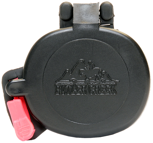 Butler Creek 20150 Flip-Open Eyepiece Scope Cover Black Polymer Size 15 1.66" x 1.45"