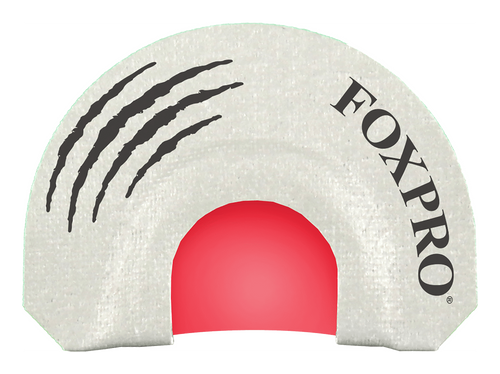 Foxpro SMOKINGGUN Smoking Gun Howler  Diaphragm Call Double Reed Attracts Coyotes White