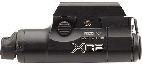 SureFire XC2BRD XC2-B Ultra Compact Black Anodized 300 Lumens White LED/Red Laser
