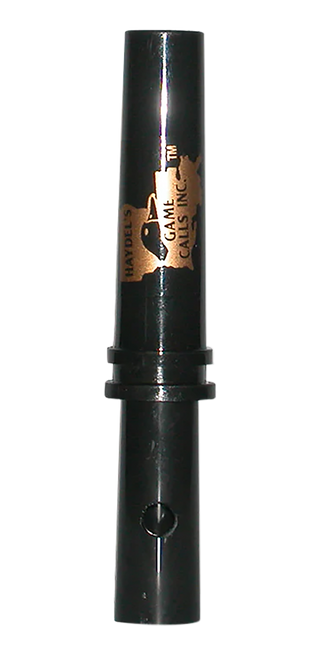Haydel's Game Calls VTM90 Variable Tone  Open Call Double Reed Mallard Hen Sounds Attracts Ducks Black Acrylic