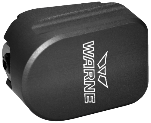 Warne 3306 Magazine Extension  Black, +3 (9mm Luger), +4 (40S&W), for S&W M&P 9/40