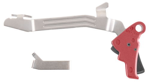 Apex Tactical 102P117RED Action Enhancement  Slim Red Drop-In Compatible w/Glock 43/43X/48