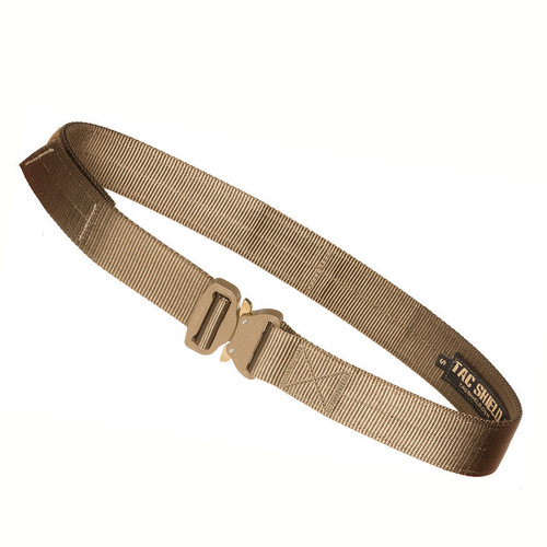 TacShield 1.75" Tactical Gun Belt L 38" - 42" Coyote