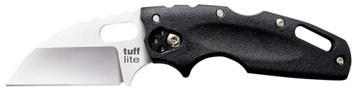 Cold Steel CS20LTZ Tuff Lite  2.50" Folding Sheepsfoot Plain AUS-8A SS Blade, 3.50" Black Textured Griv-Ex Handle