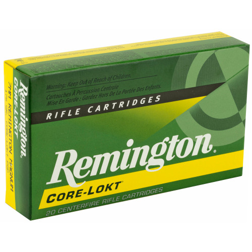 Remington 7mm Remington Magnum Ammo 175gr Pointed Soft Point Ammunition - 20 Rounds