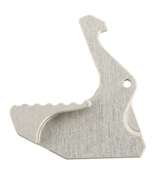 Rise Armament RA212GISLVR Extended Charging Handle Latch RA-212 Silver Aluminum fits Mil-Spec AR Charging Handles