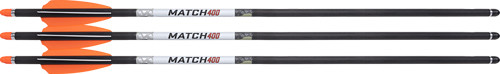 400 20" ALPHA BLAZE 3PKWICKED RIDGE XBOW ARROW MATCH 