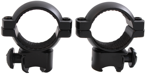 Traditions A797DS Scope Rings  Matte Black Aluminum 1" Medium 3/8" Grooved Receiver