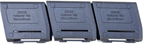 ATI GERMGSG9GLK  Magazine Adapter 9mm Fits Glock Black 3 Pack