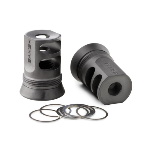 GOLD 30 MUZZLE BRAKE 1/2X28