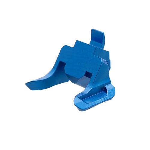 Tyrant CNC TDVP9EBLUE Extended Magazine Release  9mm/40 S&W Fits Heckler & Koch VP9/VP40 Blue Aluminum