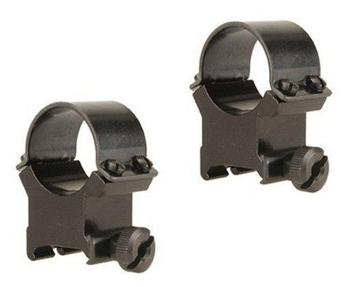 Weaver Sure Grip Detachable Aluminum Scope Rings (4-Screws) 1" X-High Matte Clam