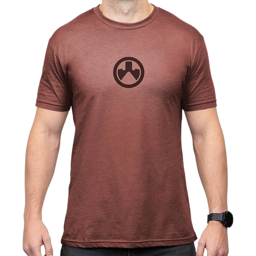 Magpul MAG1115-613  Icon Redrock Heather Cotton/Polyester Short Sleeve XL