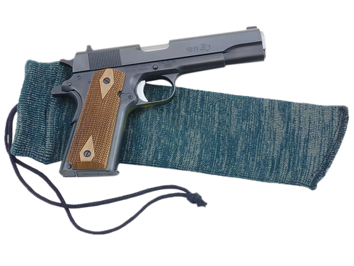 Remington Accessories 17269 Gun Sack  12" Handgun Green Silicone Treated Polyester