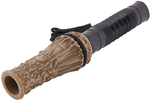 Avian X FLX-FLXDR061 Natural Bone Grunt'R Deer Call Attracts Doe/Fawn Species Black/Antler