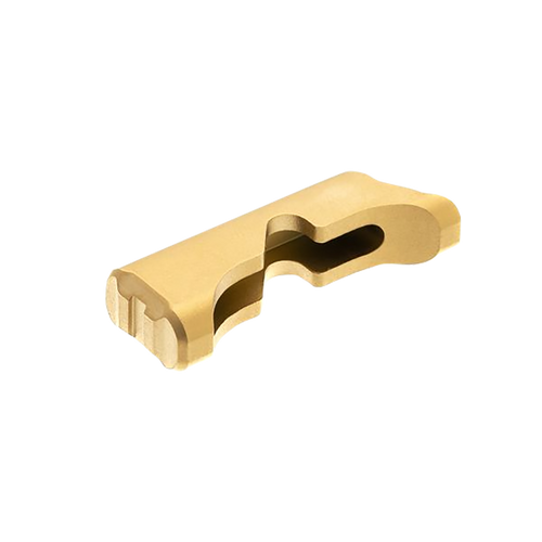 Tyrant CNC TDECHEMRGOLD  Extended Magazine Release Springfield Echelon PVD Gold Steel