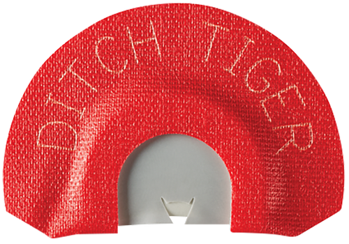 Johnny Stewart Wildlife Calls HSJSDIA8 Ditch Tiger Diaphragm Call Red Latex