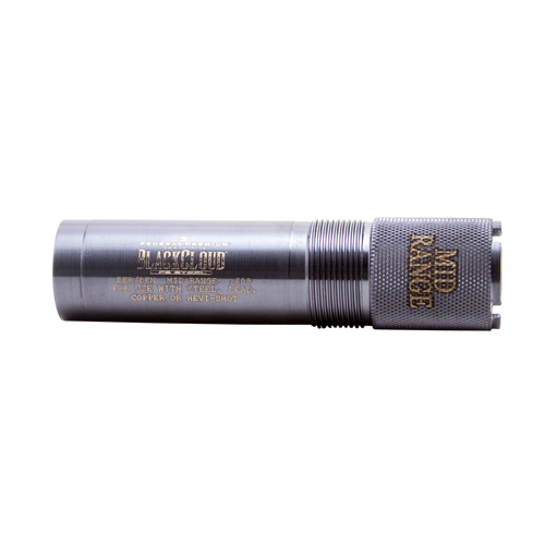 Carlson's Choke Tubes 09022 Black Cloud  Berretta/Benelli Mobil 20 Gauge Mid-Range Steel Titanium Coated