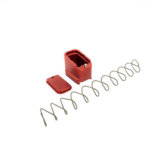 SHIELD ARMS GLOCK 19/23 +5/4 MAG EXTENSION RED
