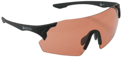 Beretta USA OC061A28540407UNI Challenge EVO Glasses Orange Lens Black Frame