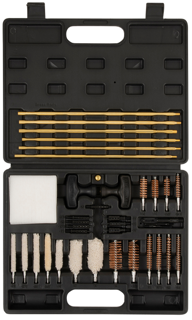 Krome 70562 Universal Cleaning Kit Multi-Caliber Handguns, Rifles, Shotguns 37 Pieces