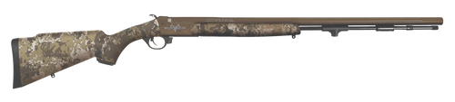 Traditions R748804425 Pursuit XT 50 Cal 209 Primer 26" Burnt Bronze Cerakote Veil Wideland Synthetic Stock