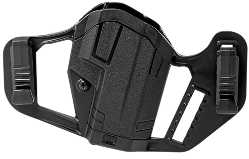 Uncle Mike's 79130 Apparition  IWB/OWB Black Polymer Belt Clip Compatible w/Glock 43/43X Ambidextrous