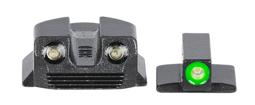 Meprolight USA 412293111 Hyper-Bright  Green Tritium Green, Black Frame Kimber 1911 Micro