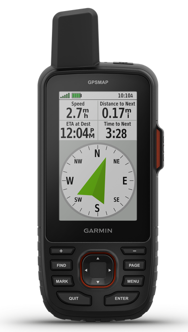 Garmin 0100281200 GPSMAP 67i Communication/SOS/Maps 16GB Memory Black 3" Transflective Color TFT Display, Compatible w/Garmin Explore App & Garmin Connect Mobile
