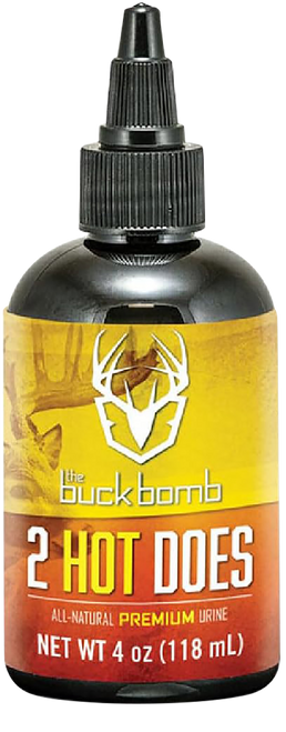 Hunters Specialties HS-BB-200053 Buck Bomb 2 Hot Does Deer Attractant Doe In Estrus Scent 4 oz