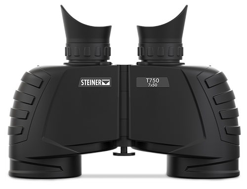 Steiner 2052 T750 Tactical 7x 50mm Porro Prism, Sports-Auto Focus, Black Makrolon w/Rubber Armor