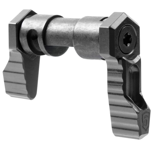 Phase 5 Weapon Systems SAFE90BLK Safety Selector 90 Degree AR-Platform Black Anodized Aluminum Ambidextrous