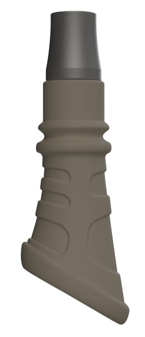 Foxpro JACNHDE Jackal-N-Hyde  Closed Call Double Reed Prey Sounds Attracts Predators Tan