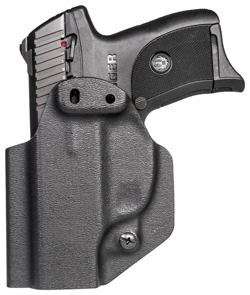 Mission First Tactical HRULC9AIWBABL Appendix Holster IWB/OWB Black Polymer Belt Clip Fits Ruger EC9/EC9s/LC9/LC9s Ambidextrous