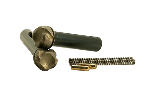 Timber Creek Outdoors AR10TPSBB  Takedown Pin Set AR-10 Compatible w/ Mil-Spec Lower Burnt Bronze Aluminum