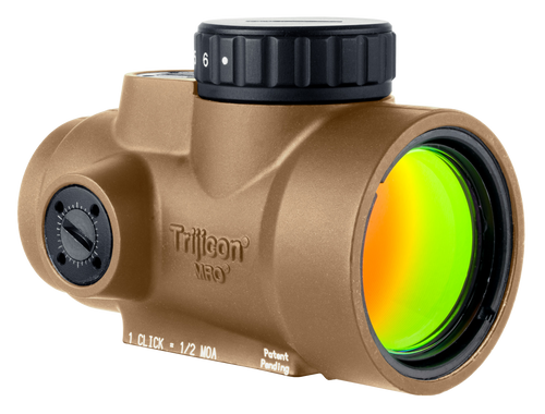 Trijicon 2200325 MRO SD  Coyote Tan 1x25mm 2 MOA Red Dot Reticle