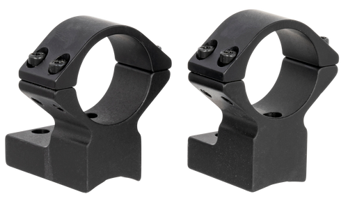 Talley 95X702 Scope Mount/Ring Combo  Black Aluminum 1" Tube Winchester Model 70 High Rings 0 MOA