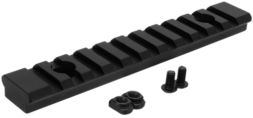 TacFire MAR105L M-LOK Accessory Picatinny Section Rail 5 Inch 11 Slots  Black Anodized