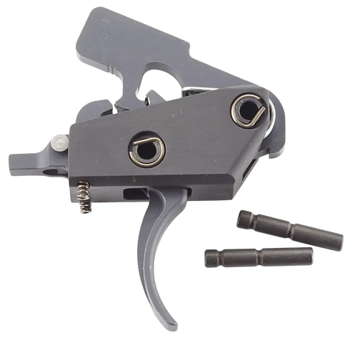 Wilson Combat TRTTUM2 Tactical Trigger Unit Two-Stage Two-Stage Curved Trigger with 4-4.50 lbs Draw Weight for AR-15