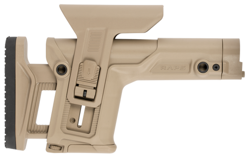 FAB Defense FXRAPST RAPS Rapid Adjustment Precision Stock Integrated Cheek-Rest & Adjustable LOP Ambidextrous 1Latch System Flat Dark Earth Polymer