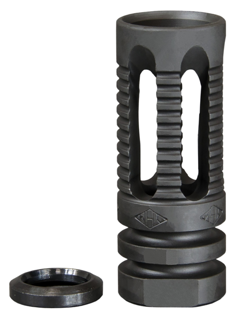 Yankee Hill 285C1 Phantom Flash Hider Black Steel with 1/2"-28 tpi Threads & 2.13" OAL for 5.56x45mm NATO AR-Platform