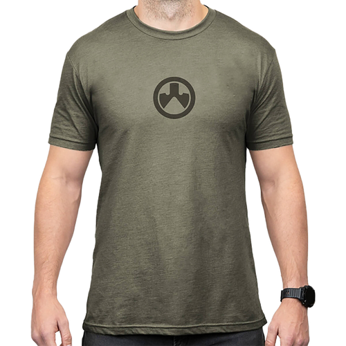 Magpul MAG1115-317-2XL Icon Logo  Cotton/Polyester Short Sleeve 2XL