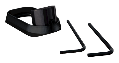 Rival Arms RA70G211A Two Piece Magwell  made of Aluminum with Anodized Black Finish for Glock 19 Gen4