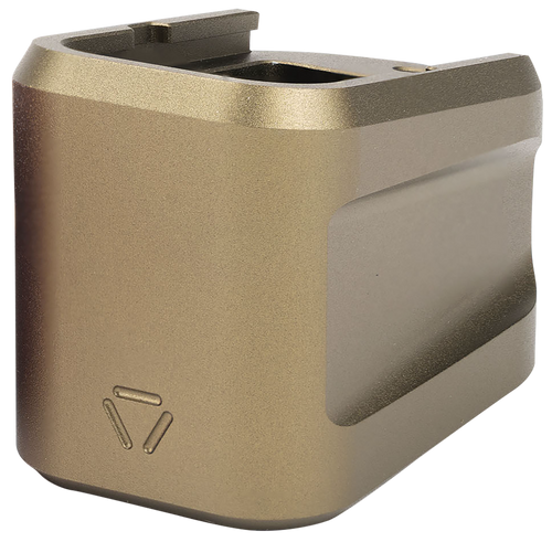 Strike Industries EMPALG19FDE Extended Mag Plate  Fits Glock G19 Flat Dark Earth 6061 T-6 Aluminum